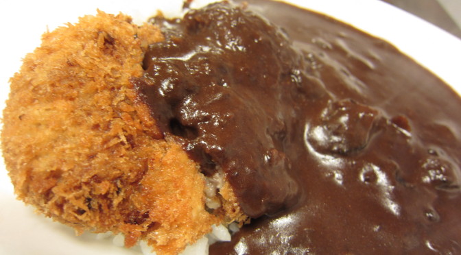 カレーライス＋メンチカツ